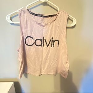 Calvin Klein crop top Size M